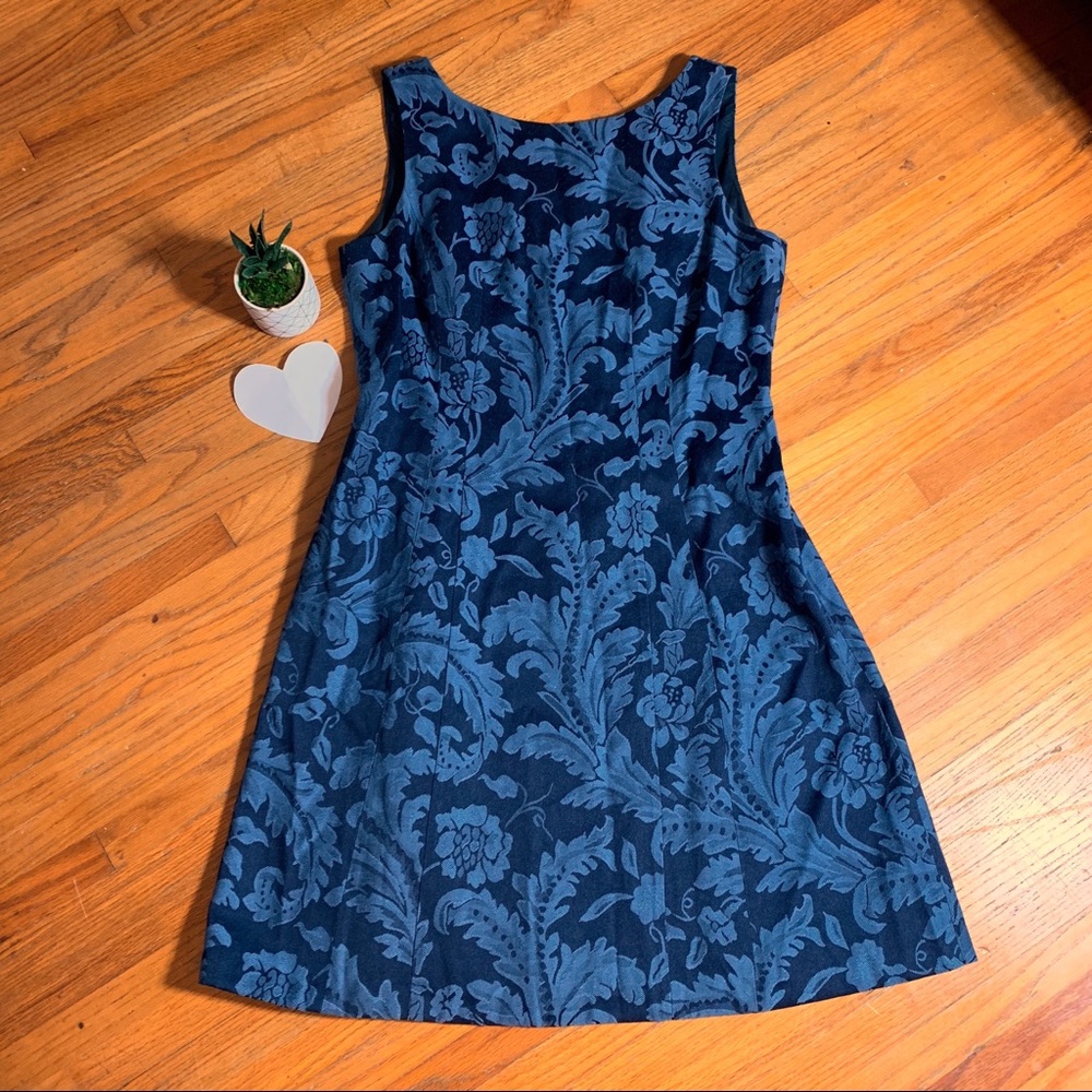 Cremieux jacquard dress